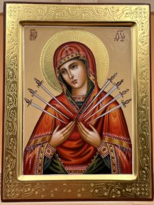Богородица «Семистрельная» Образец 15 Киселевск