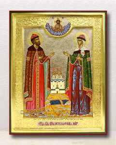 Икона «Петр и Феврония» Киселевск